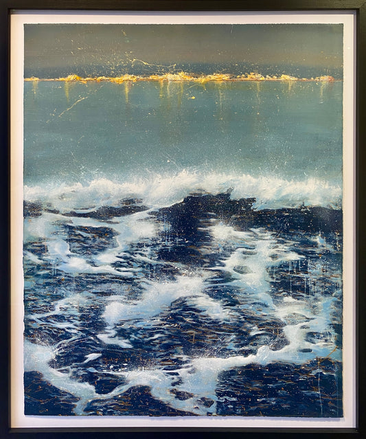 Frank Brunner viser havet framfor det urbane i Galleri EKG