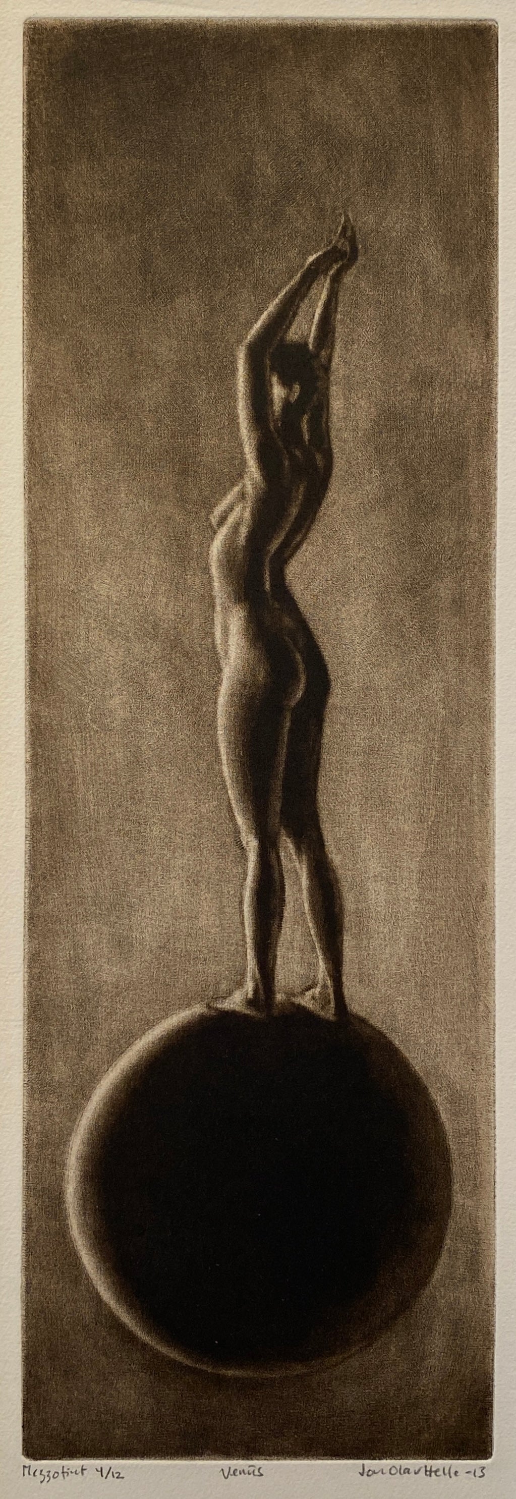 Venus av Jon Olav Helle m/ ramme - Galleri EKG AS
