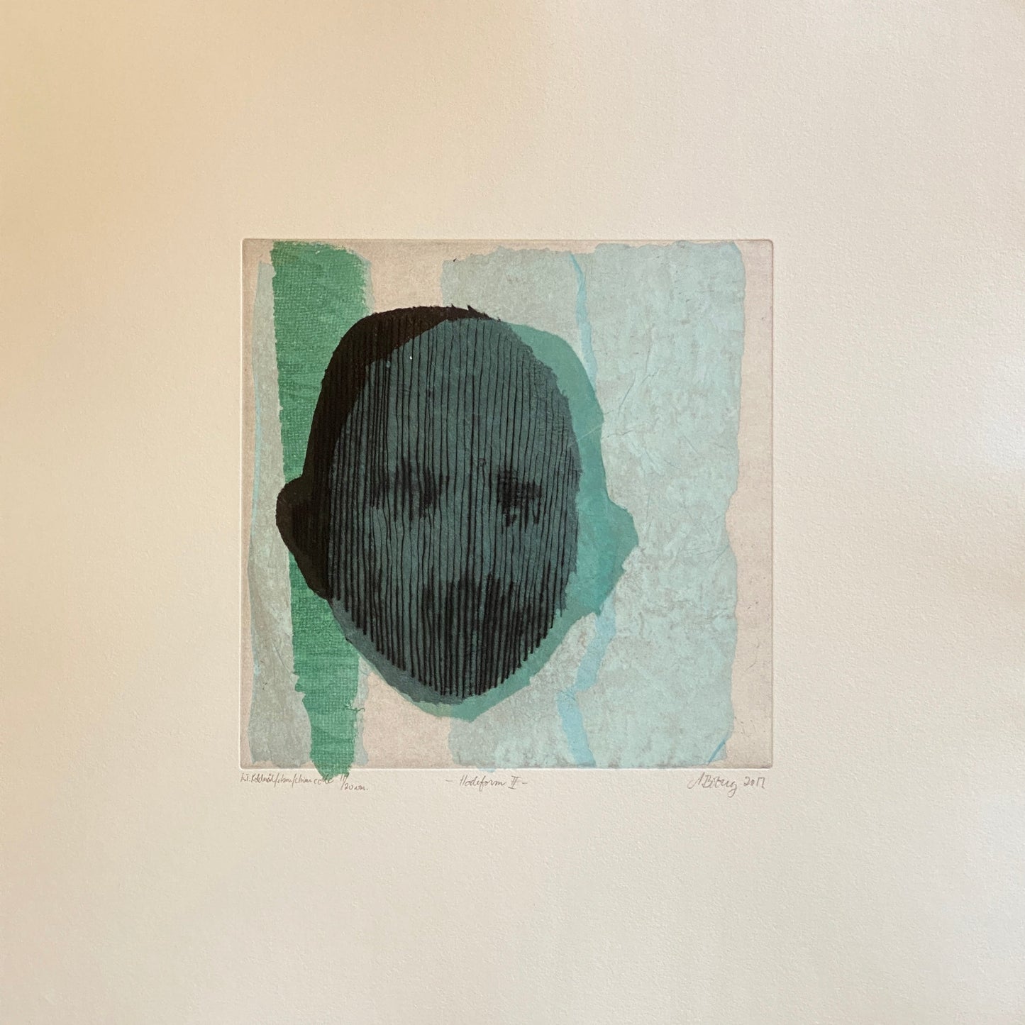 Hodeform II (grønn variant) av Marianne Boberg - Galleri EKG AS