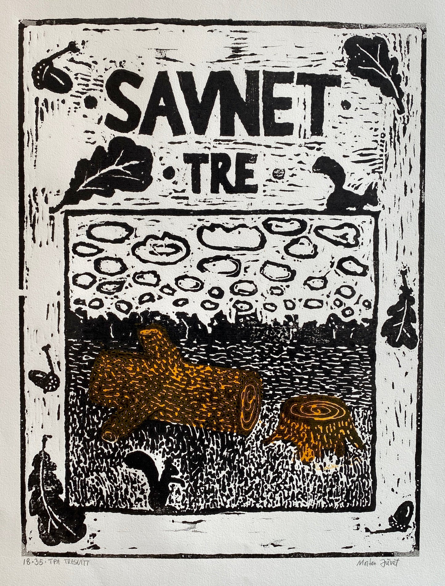 Savnet tre av Morten Juvet - Galleri EKG AS