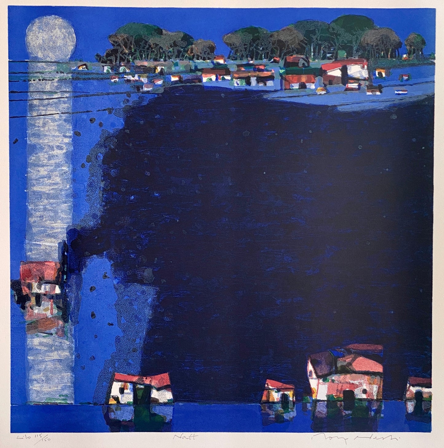 Natt av Rolf Nerli - Galleri EKG AS