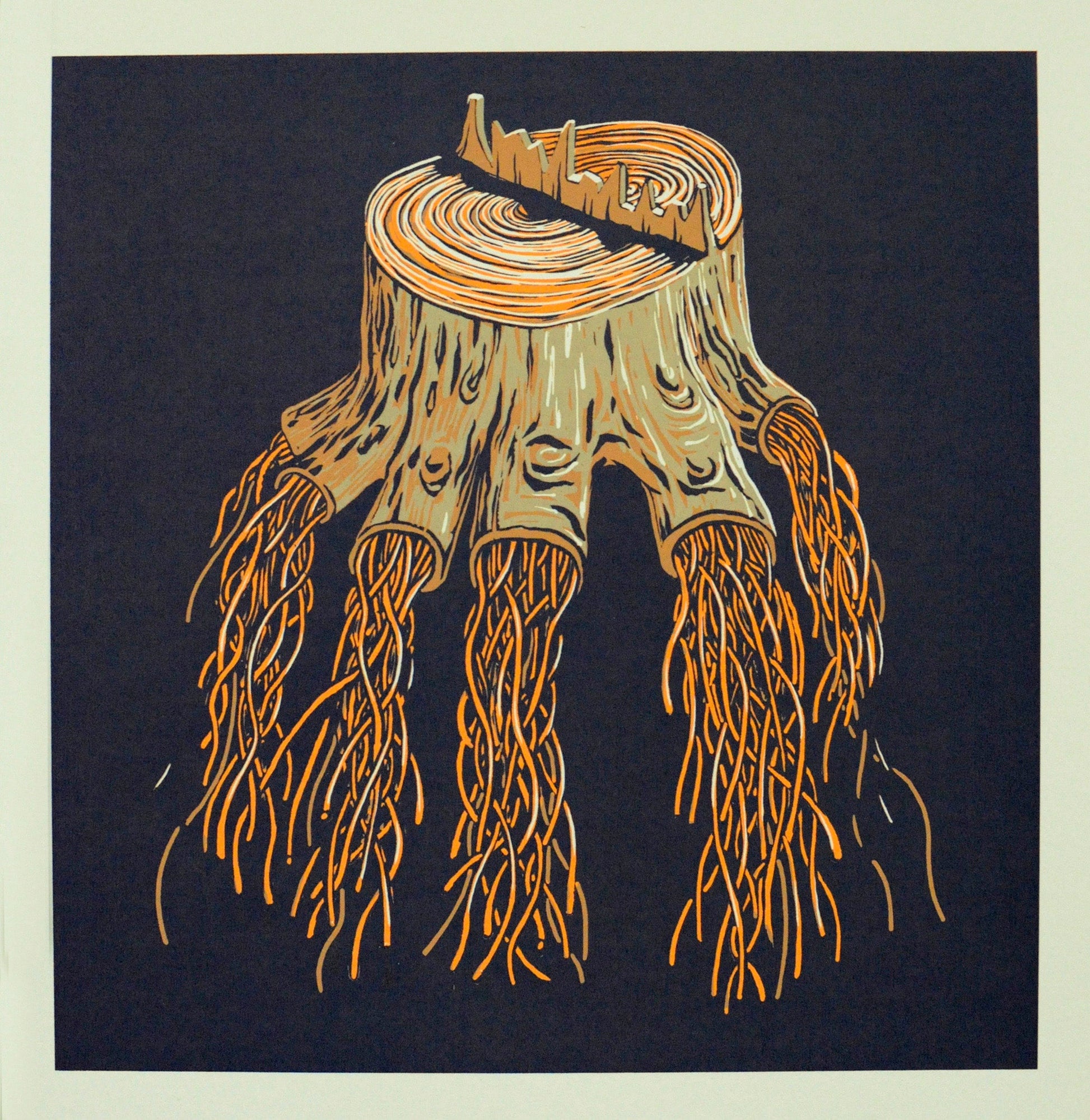 Tree Stump av Lars Aurtande - Galleri EKG AS