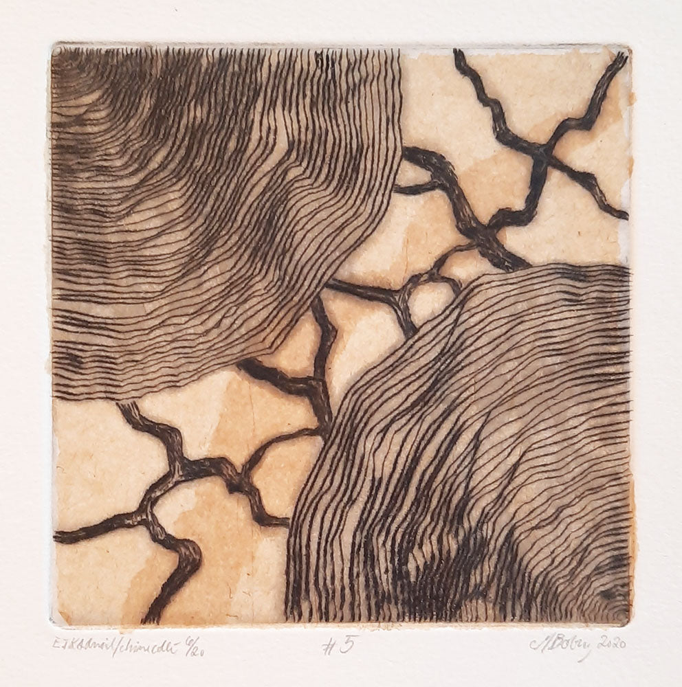 #5 (brun) av Marianne Boberg - Galleri EKG AS