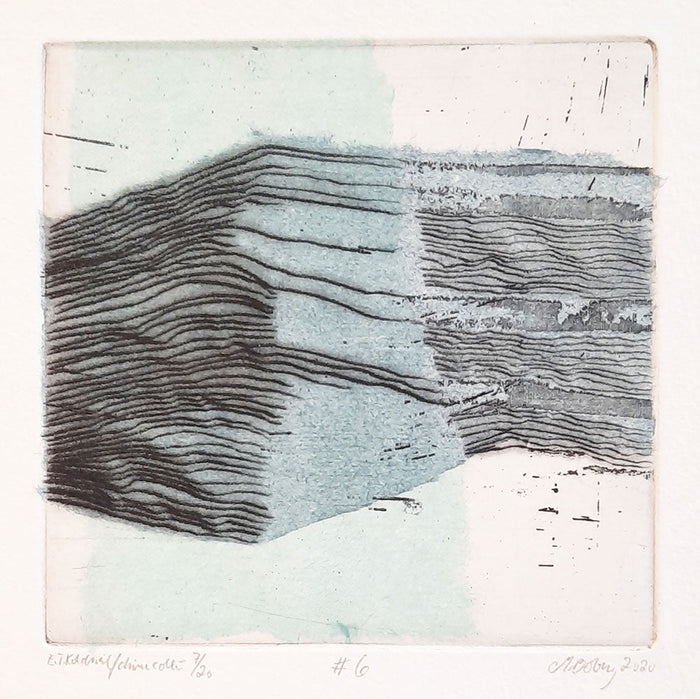 #6 (blå) av Marianne Boberg - Galleri EKG AS