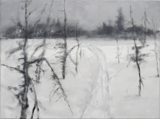 Fra serien Myrfrise. vinter 2 av Kjetil Haug - Galleri EKG AS
