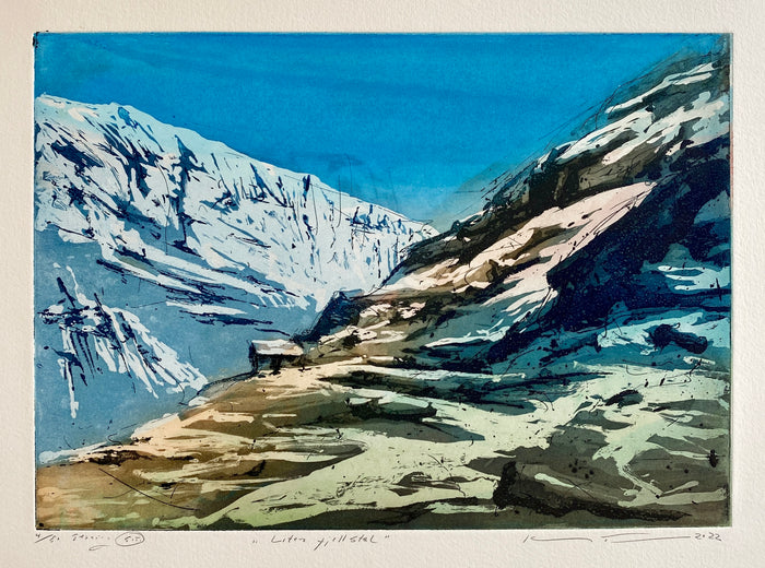 Liten fjellstøl av Kristian Finborud - GalleriEKG.no