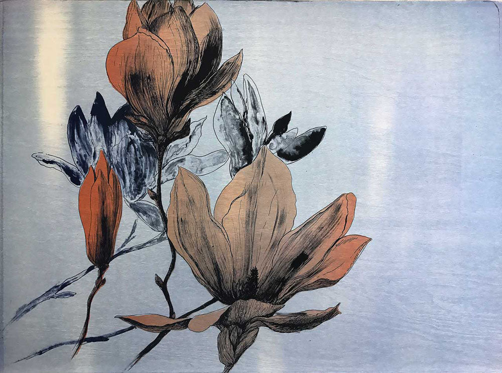 Floating magnolia av Gro Mukta Holter - GalleriEKG.no